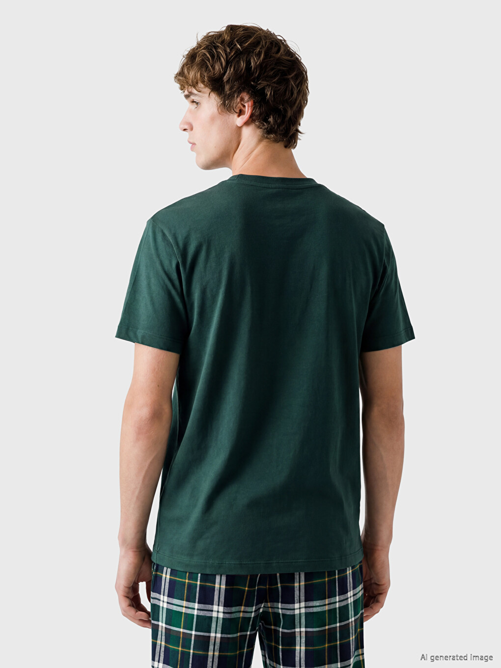 Crew Neck Men's Pyjama Top-3