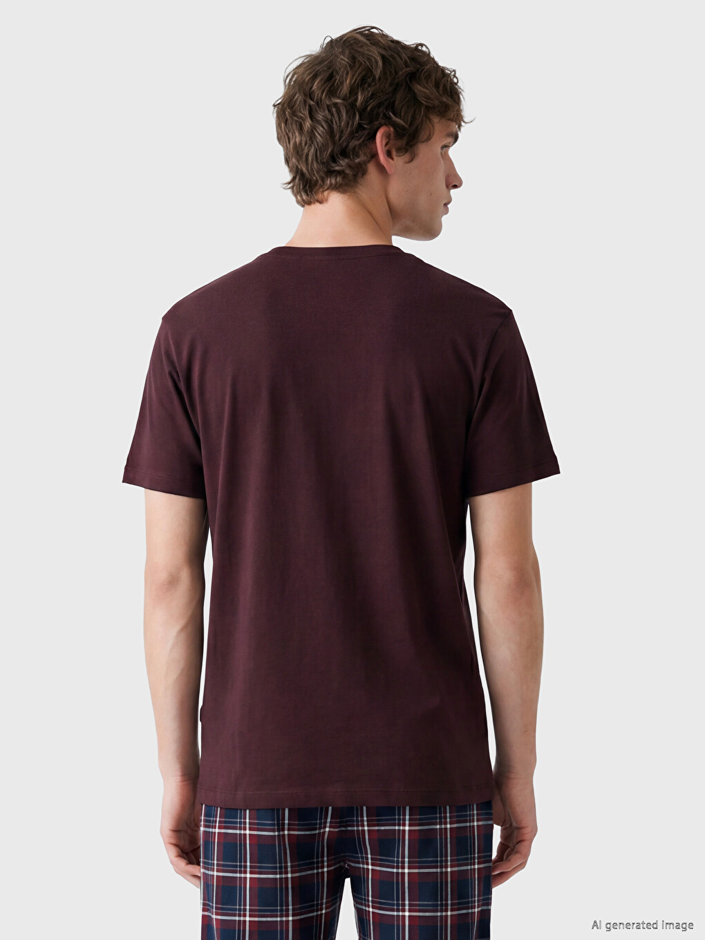 Crew Neck Men's Pyjama Top-3