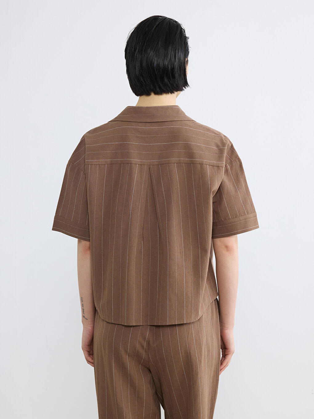 Woman BROWN Shirt-3