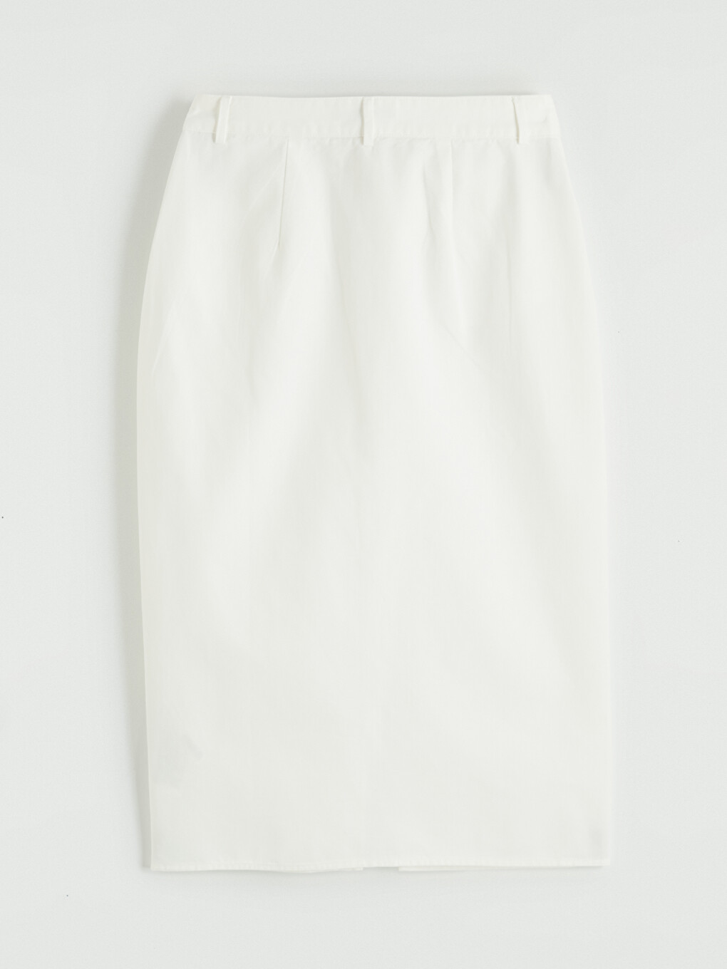 Fermuarlı Gabardin Kalem Etek-10