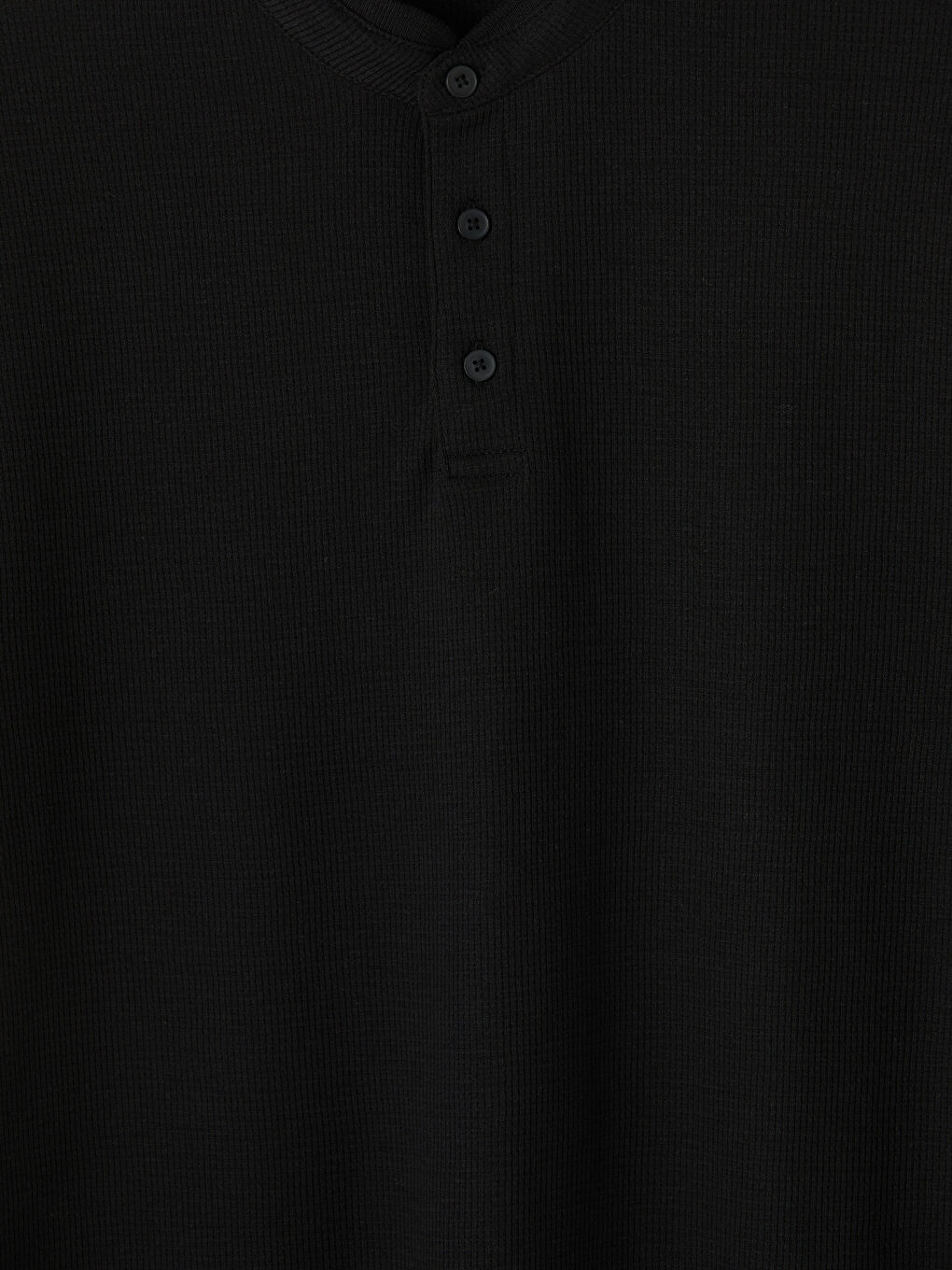 Siyah Hakim Yaka Erkek Tişört-2