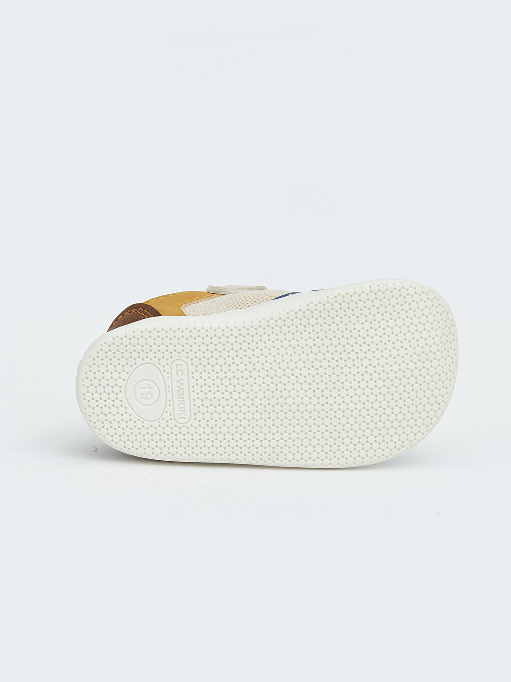 Bej Renk Bloklu Erkek Bebek İlk Adım Spor Ayakkabı-3