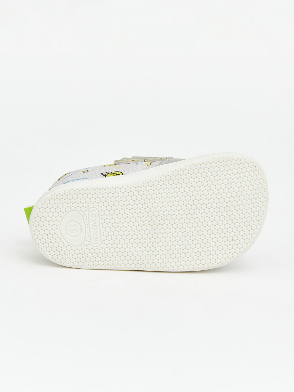 Gri Baskılı Kız Bebek Spor Ayakkabı-3