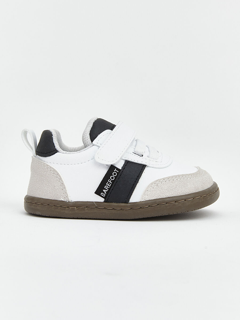 Beyaz Bağcık ve Cırt Cırtlı Erkek Bebek Spor Ayakkabı-1