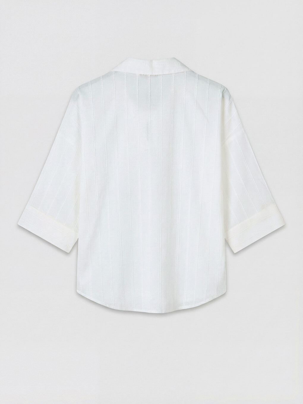 Embroidered Detailed Oversize Women's Shirt-5