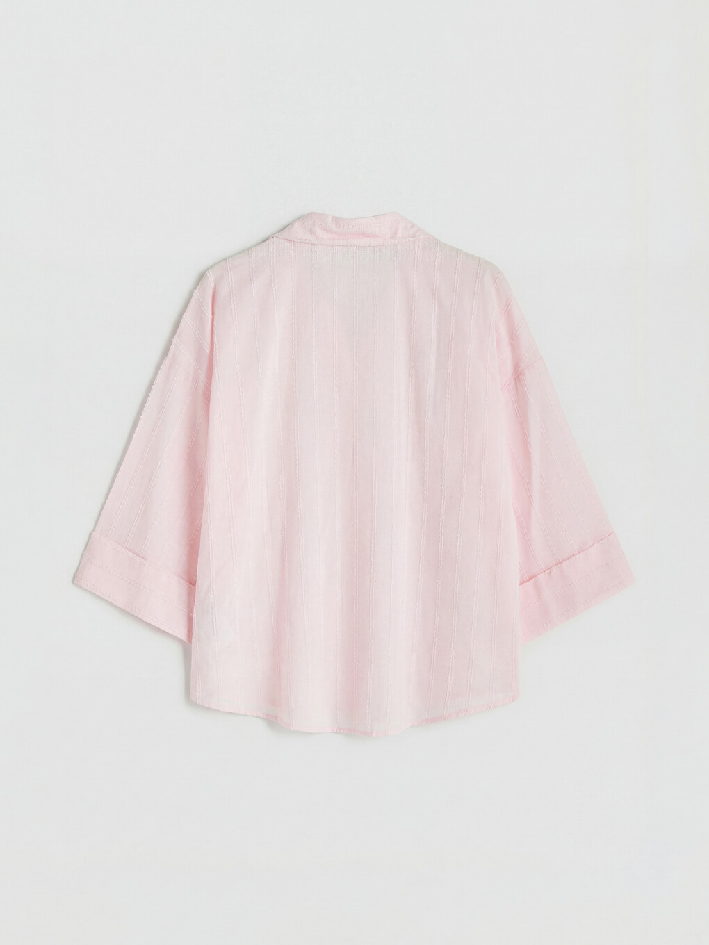 Embroidered Detailed Oversize Women's Shirt-5