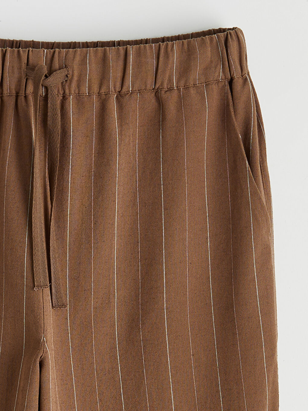 Woman BROWN Trousers-5