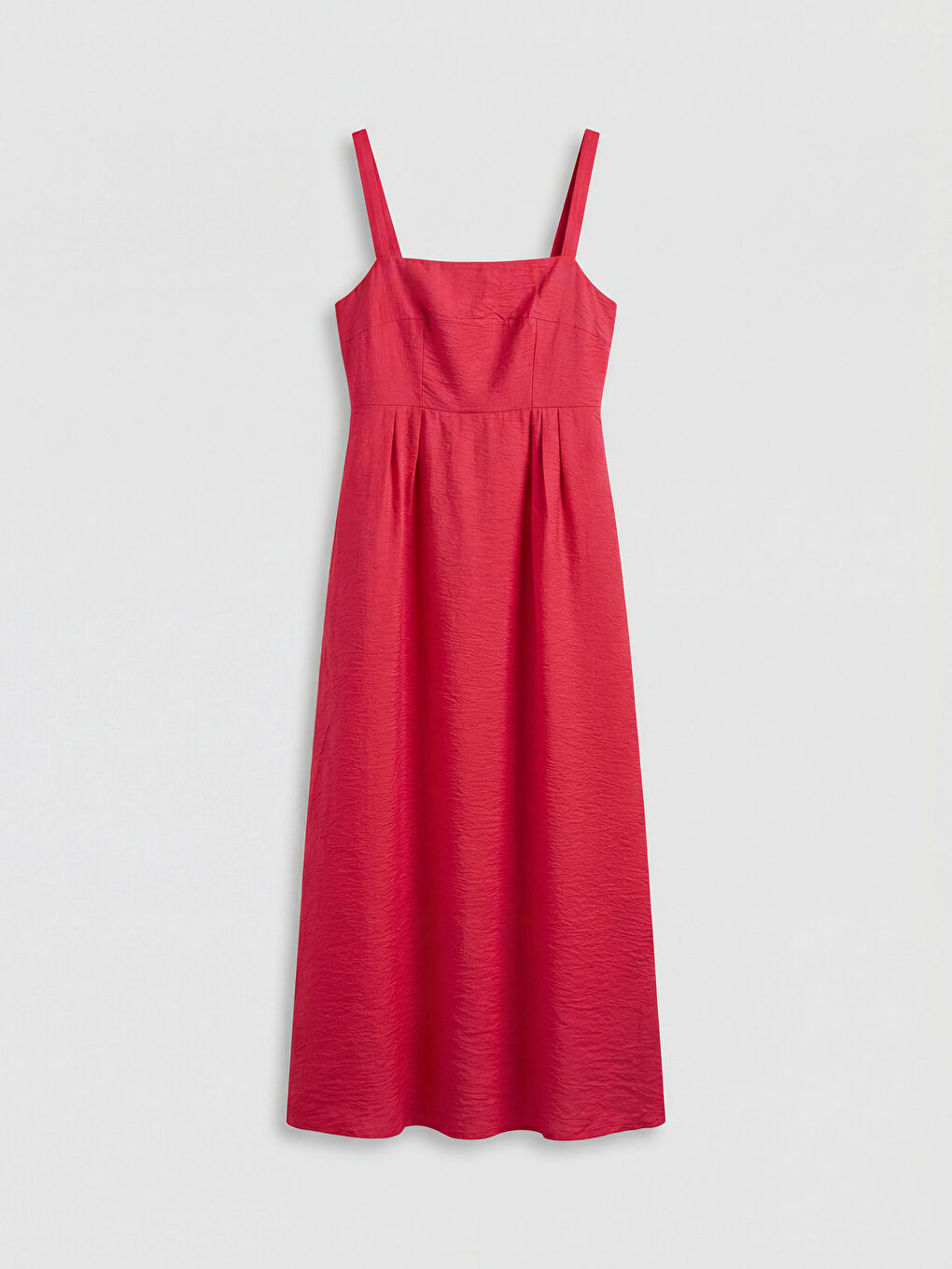 Square Neck Women's Poplin Dress