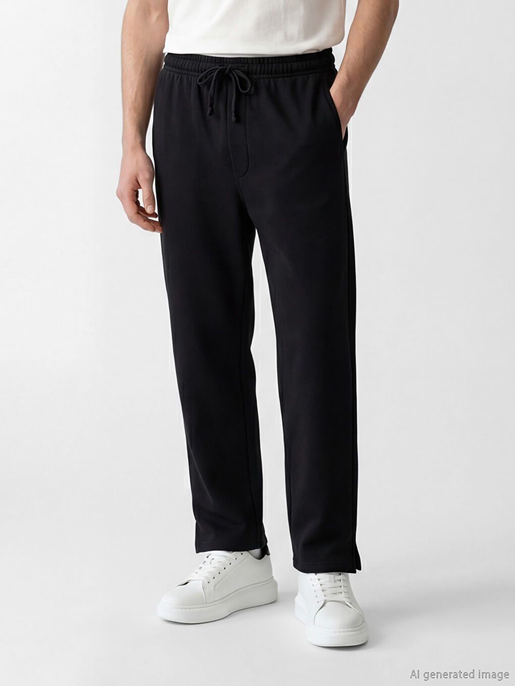 Regular Fit Men's Sweatpants-1