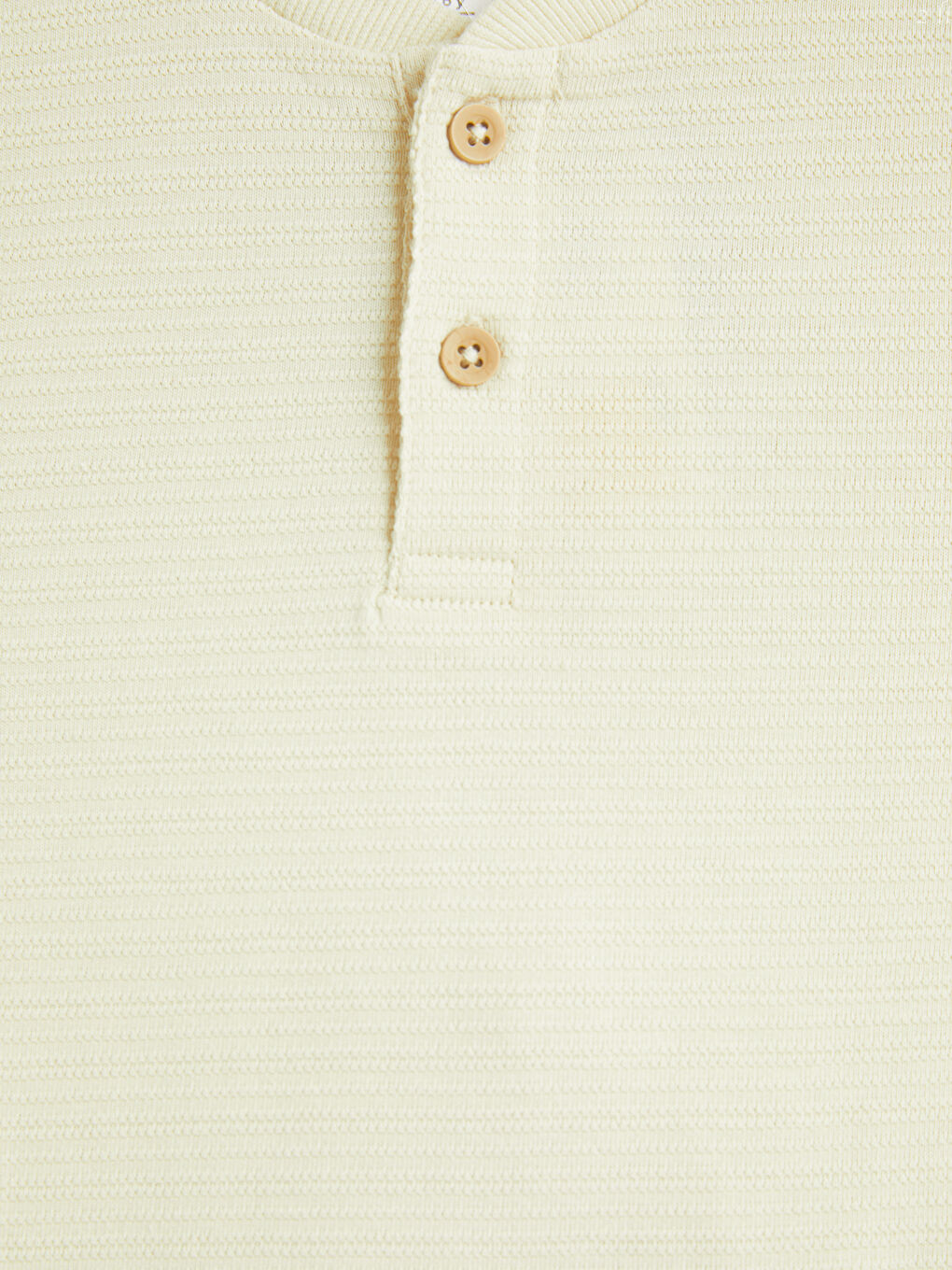 Bej Bisiklet Yaka Erkek Çocuk Tişört-1