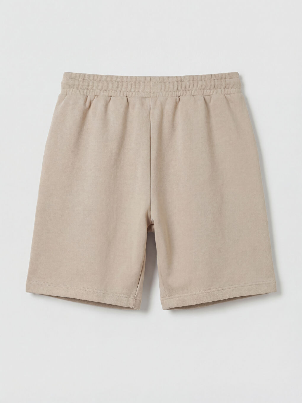 Bej Erkek Çocuk Cepli Şort-1