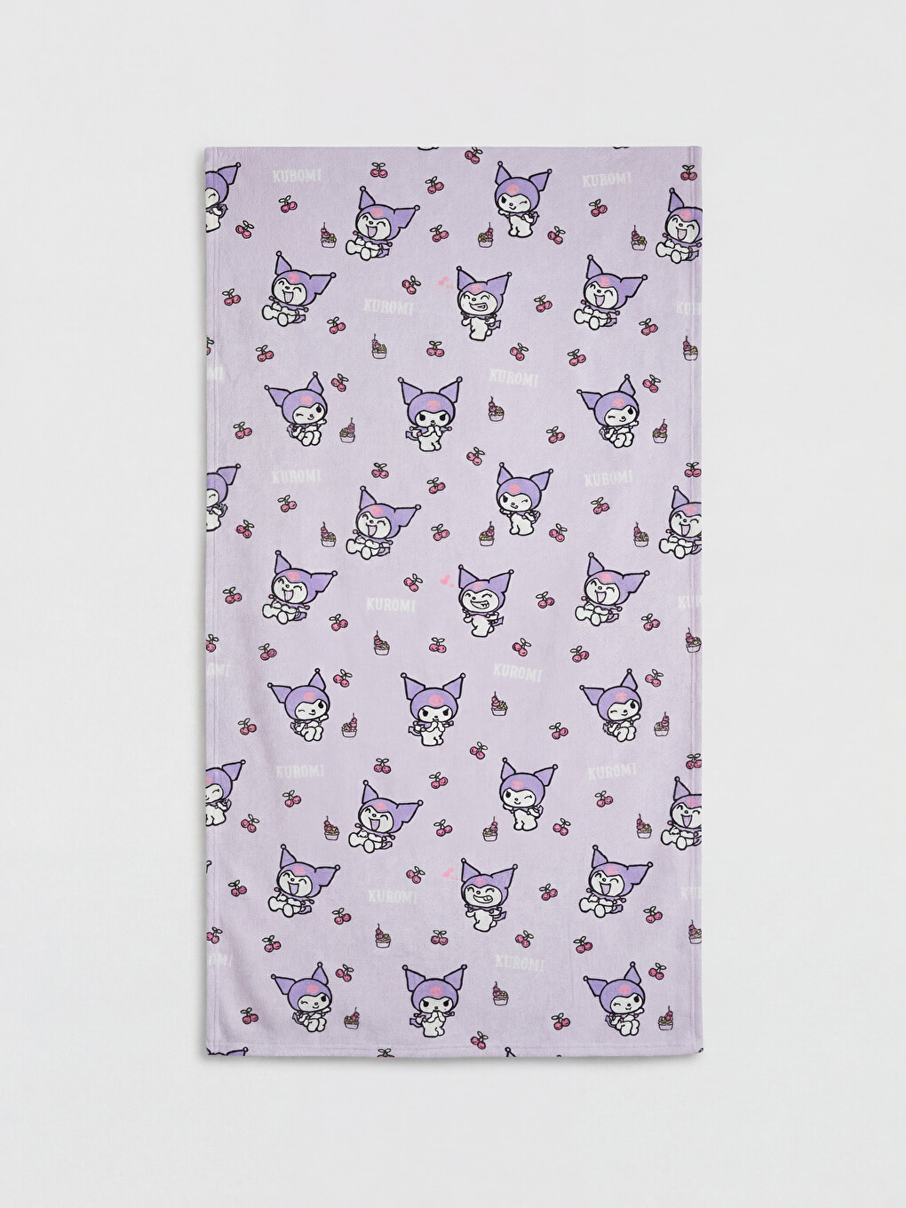 Kuromi Printed Beach Towel 70x150 cm-1