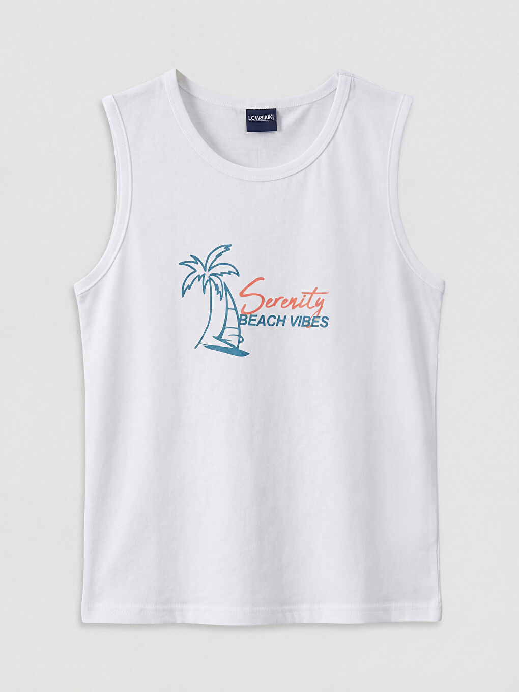 Beyaz Baskılı Erkek Çocuk Mayo Takımı-1