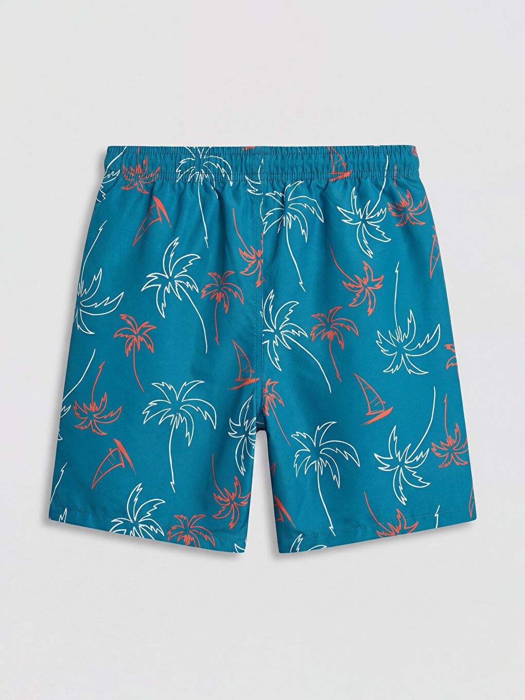 Beyaz Baskılı Erkek Çocuk Mayo Takımı-4