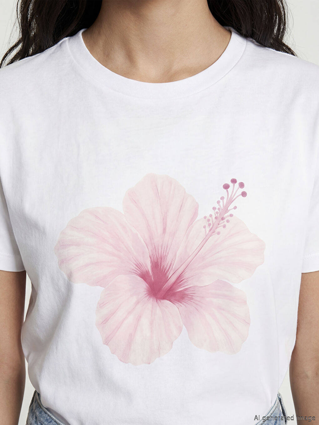 Woman WHITE T-Shirt-2