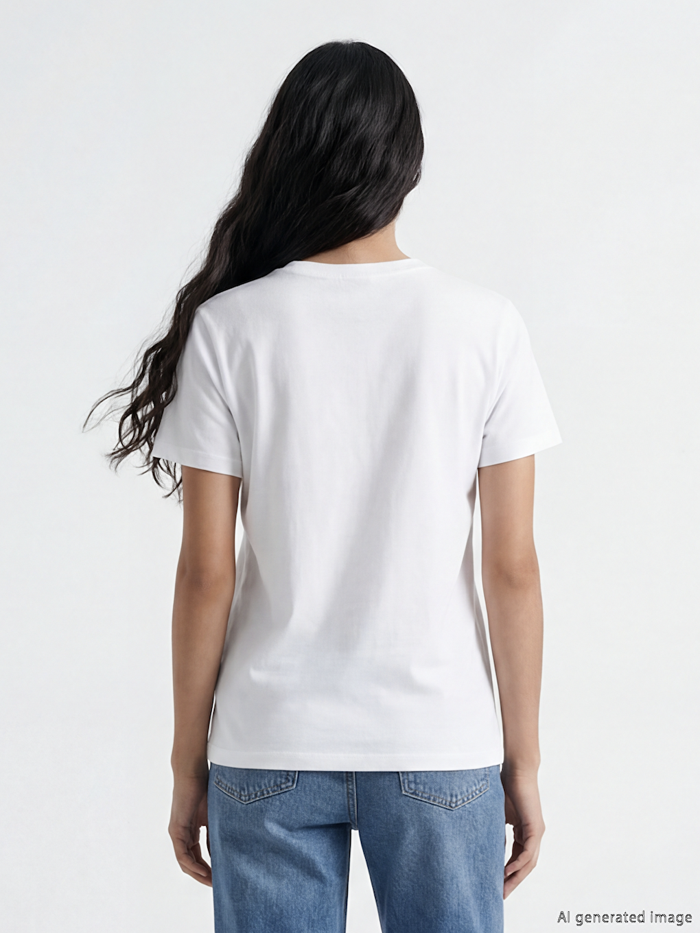 Woman WHITE T-Shirt-3