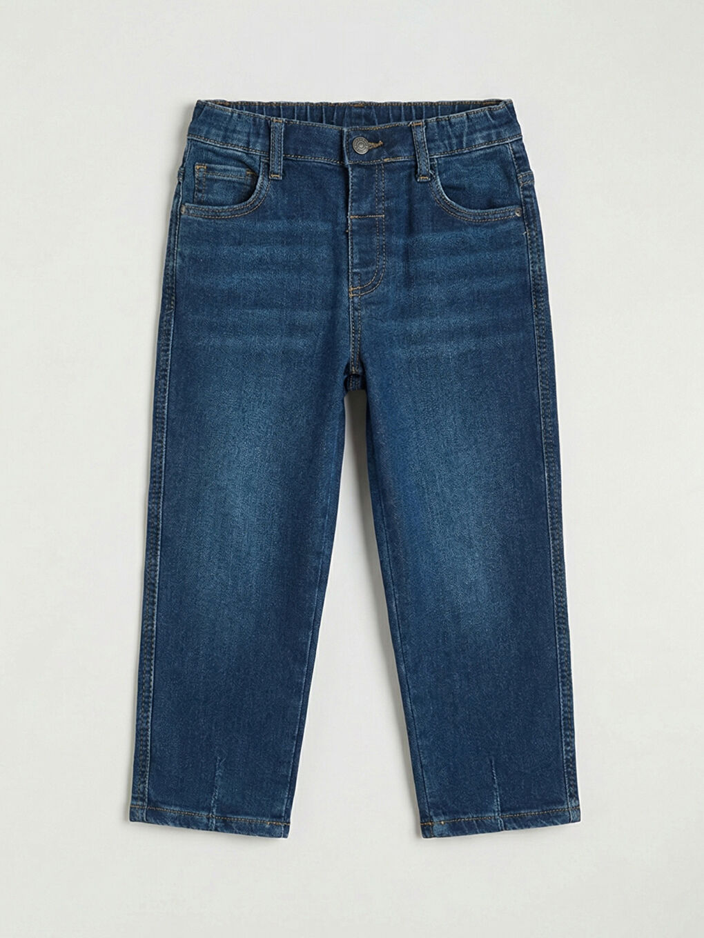 Elasticated Waist Loose Fit Boy's Jeans