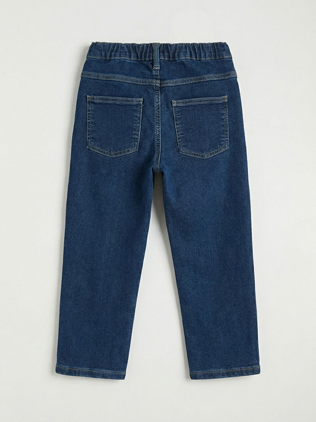 Elasticated Waist Loose Fit Boy's Jeans-1