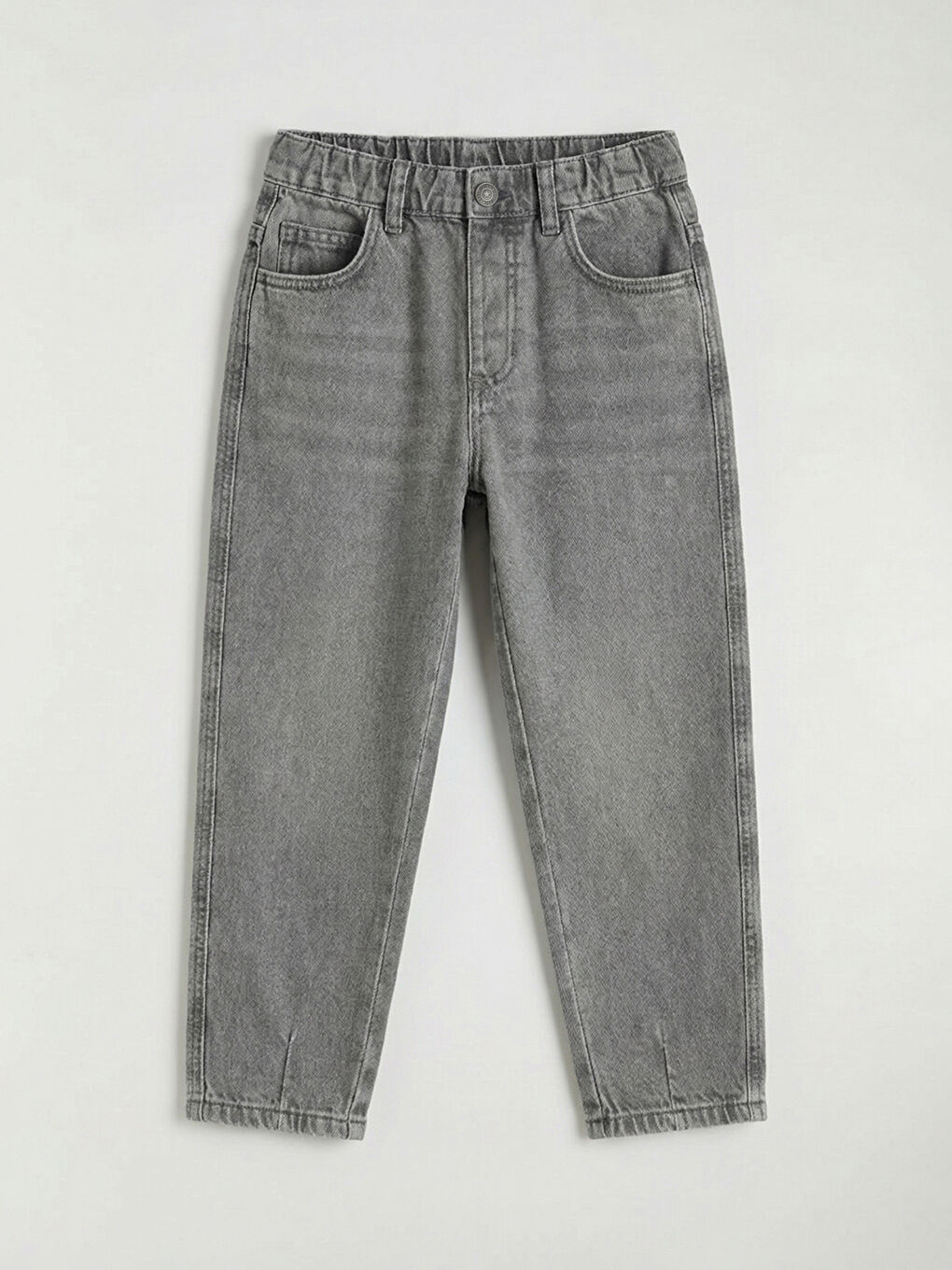 Elastic Waist Loose Fit Boy's Jeans