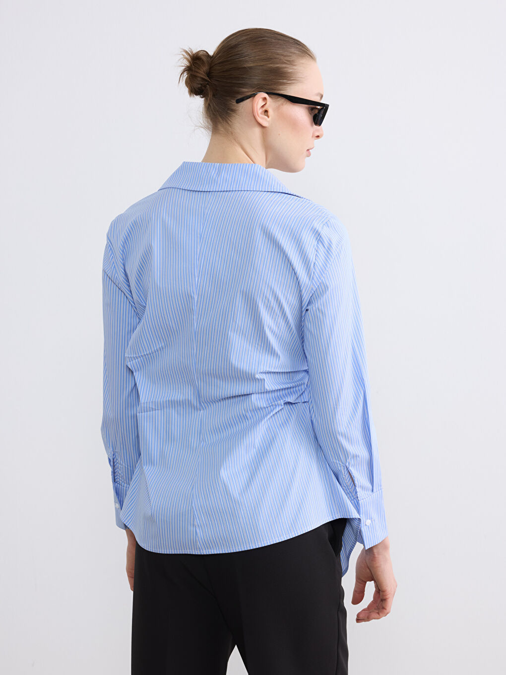 PLAVA Košulja Žena-3