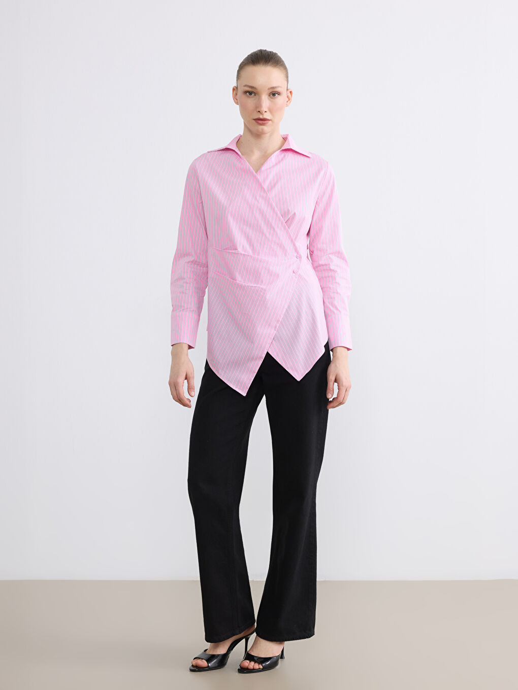 Woman PINK Shirt-1