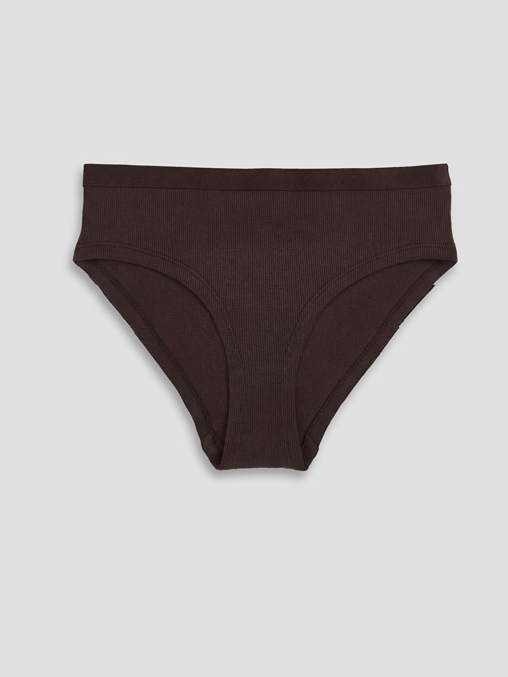 Kahverengi Çiçekli Hipster Külot 2'li-1