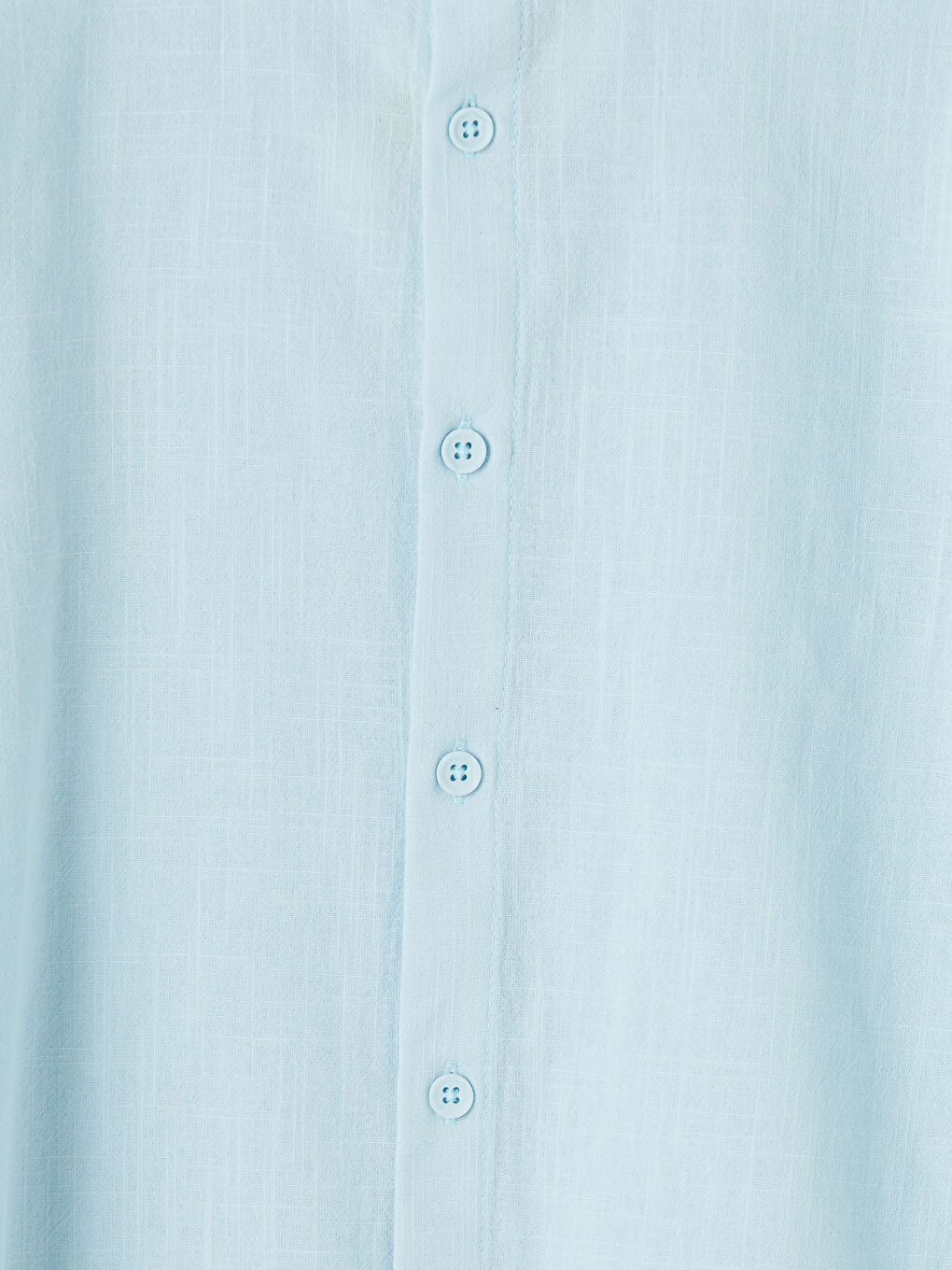 Mavi Hakim Yaka Erkek Çocuk Poplin Gömlek-2