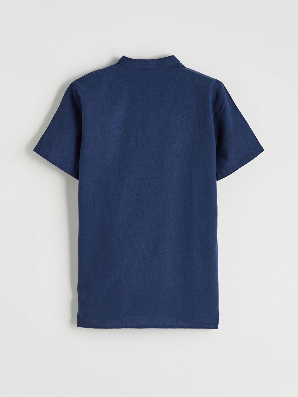 İndigo Hakim Yaka Erkek Çocuk Poplin Gömlek-2