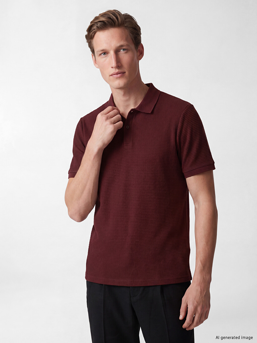 Polo Collar Men's T-Shirt