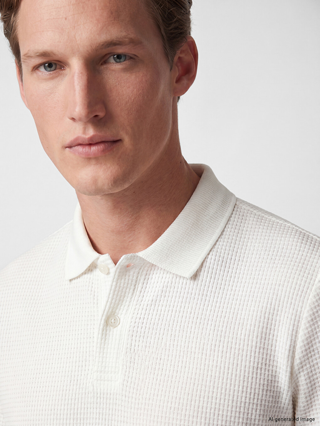 Polo Collar Men's T-Shirt-2