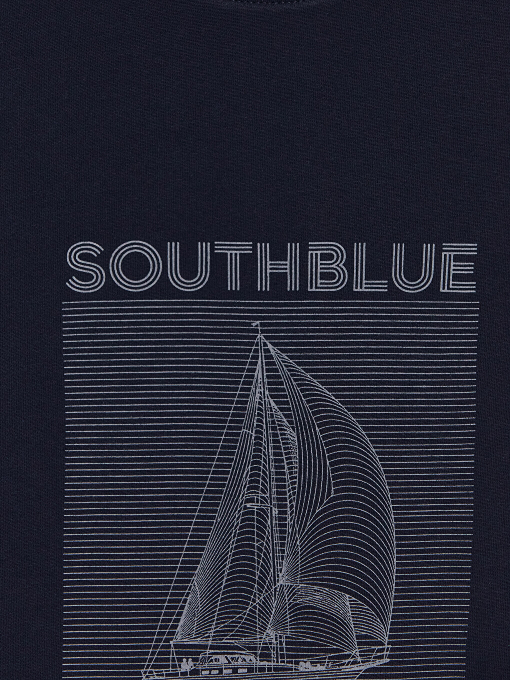 Man Navy T-shirt-2