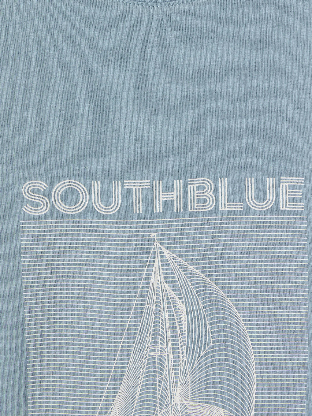 Crew Neck Printed Men's T-shirt-5