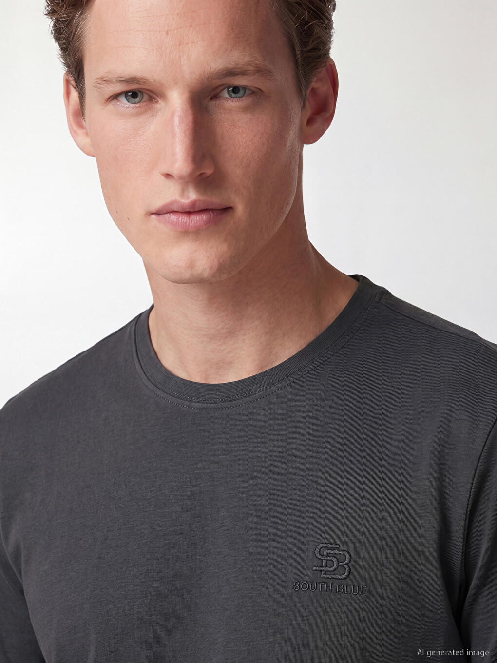 Man Anthracite T-shirt-2