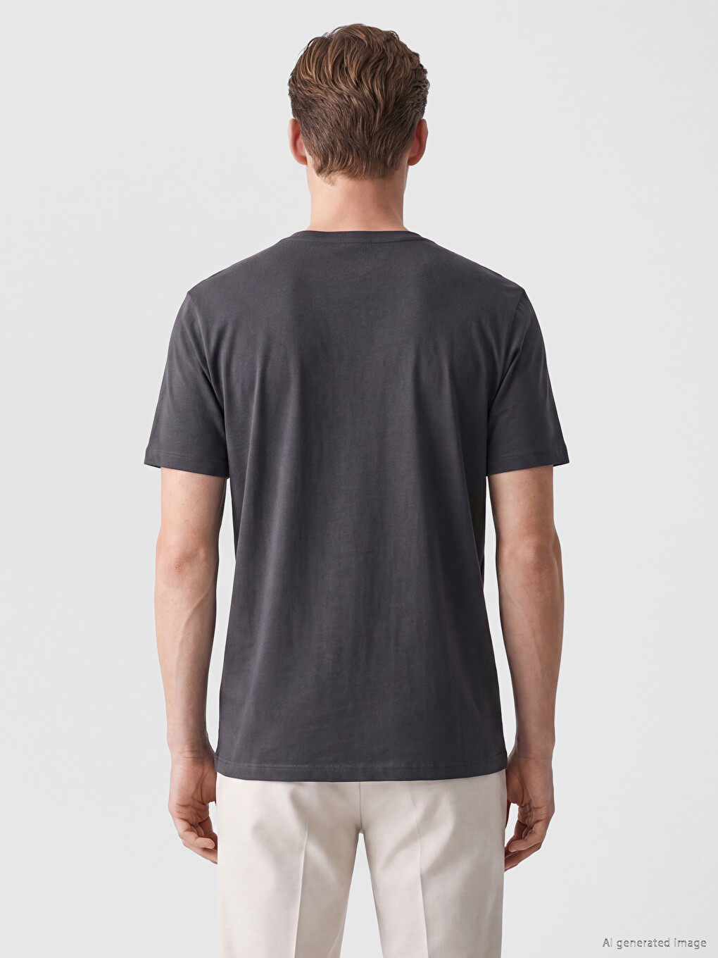 Man Anthracite T-shirt-3