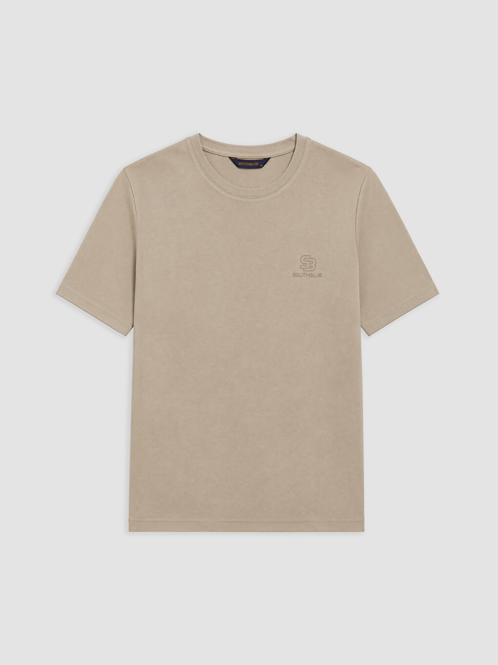 Man Beige T-shirt
