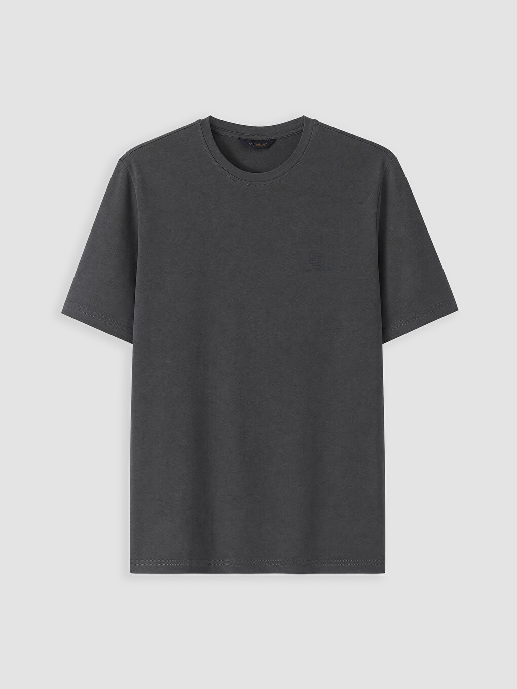 Crew Neck Embroidered Jersey Men's T-shirt-4