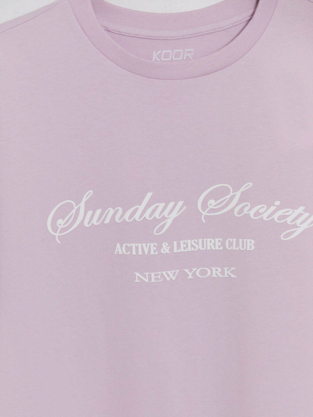 Woman LILAC Sports T-Shirt-4