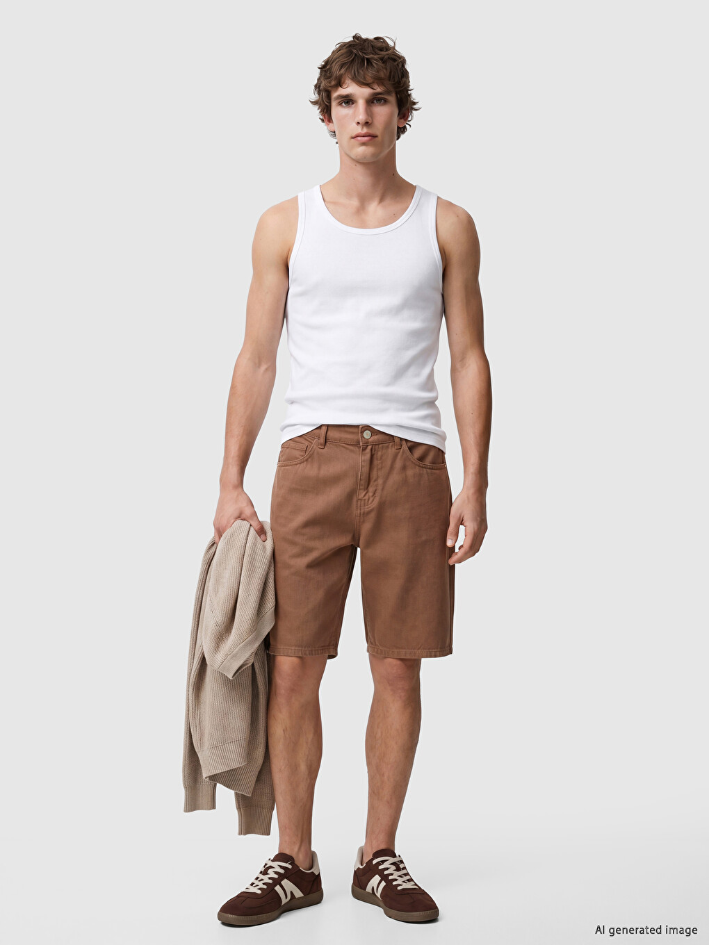 Standard Fit Men's Jean Shorts-1