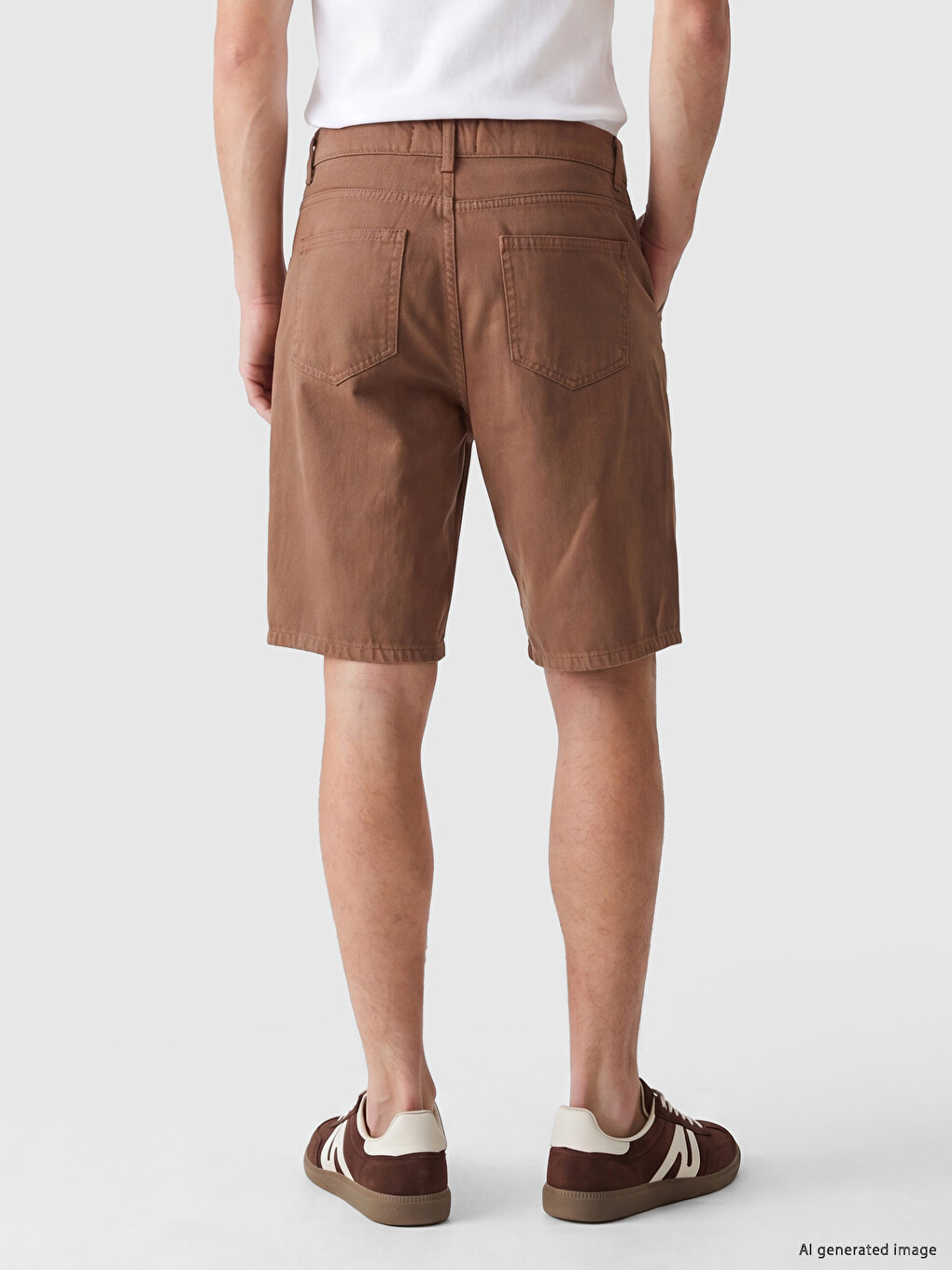 Standard Fit Men's Jean Shorts-2