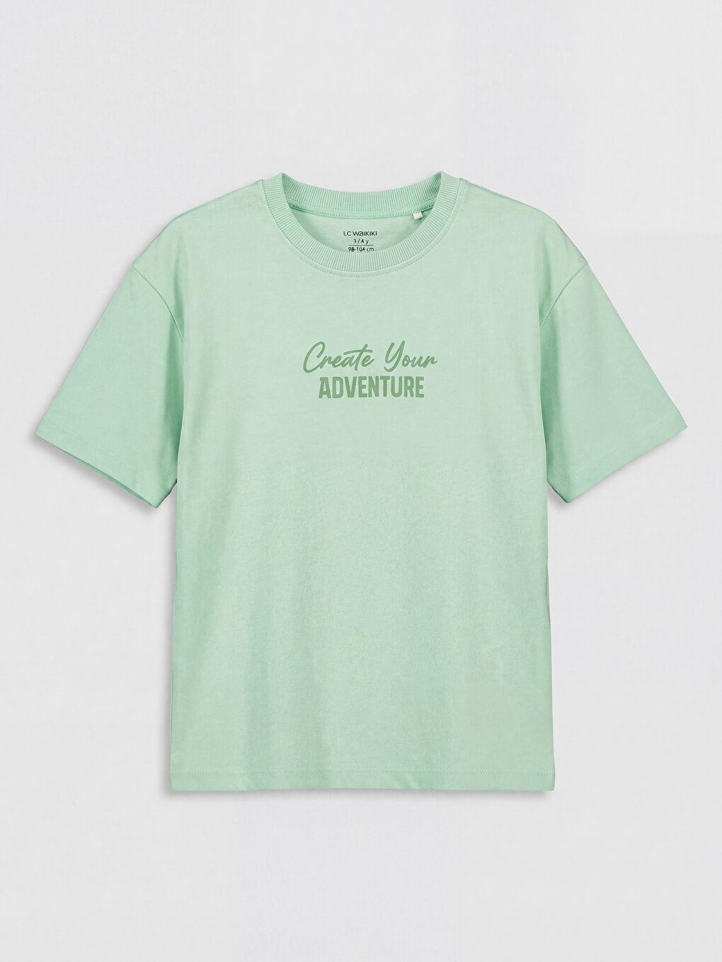 Yeşil Baskılı Erkek Çocuk Şortlu Takım-1