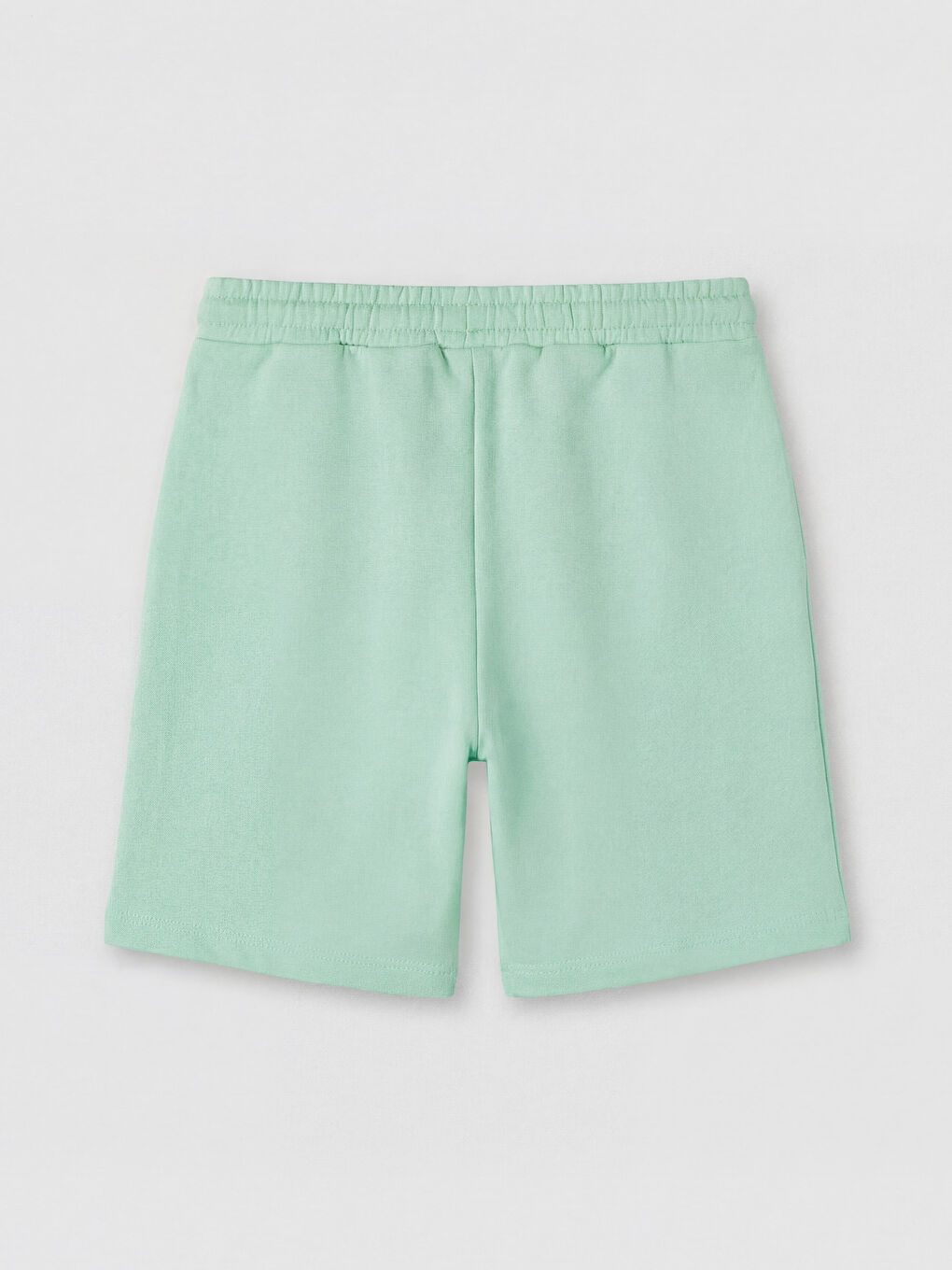 Yeşil Baskılı Erkek Çocuk Şortlu Takım-4