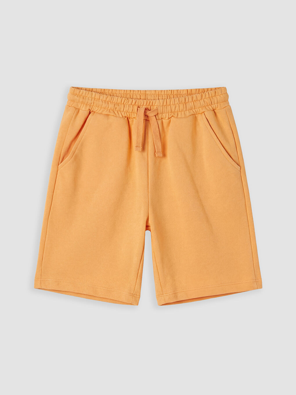 Turuncu Baskılı Erkek Çocuk Şortlu Takım-2