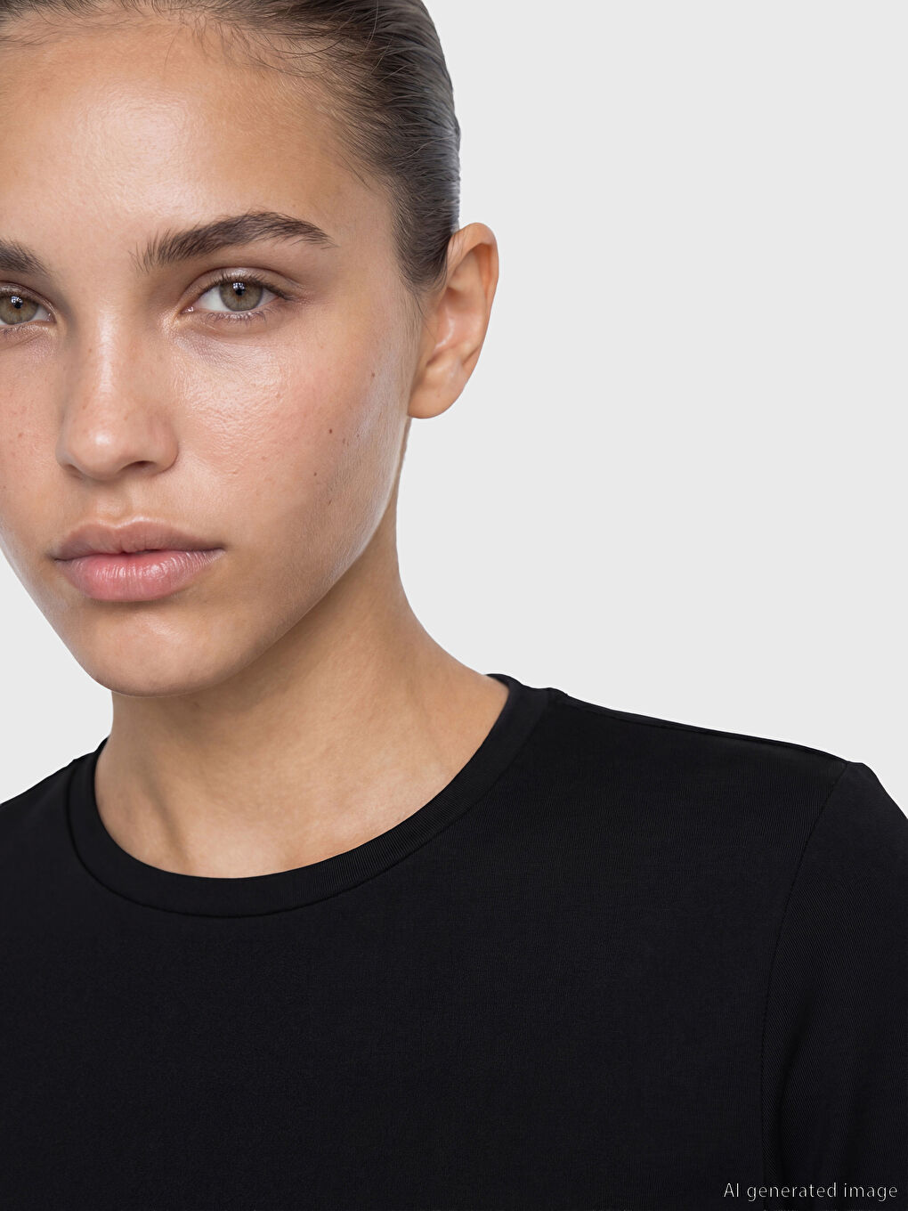 Crew Neck Women's Sport T-Shirt-1