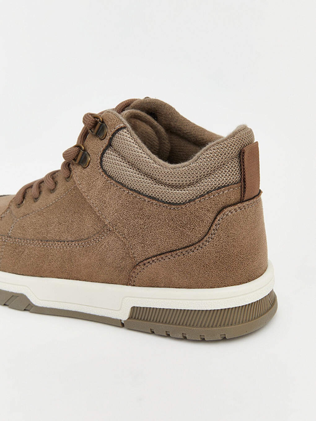 Kahverengi Bağcıklı Bilek Boy Erkek Çocuk Spor Ayakkabı-4