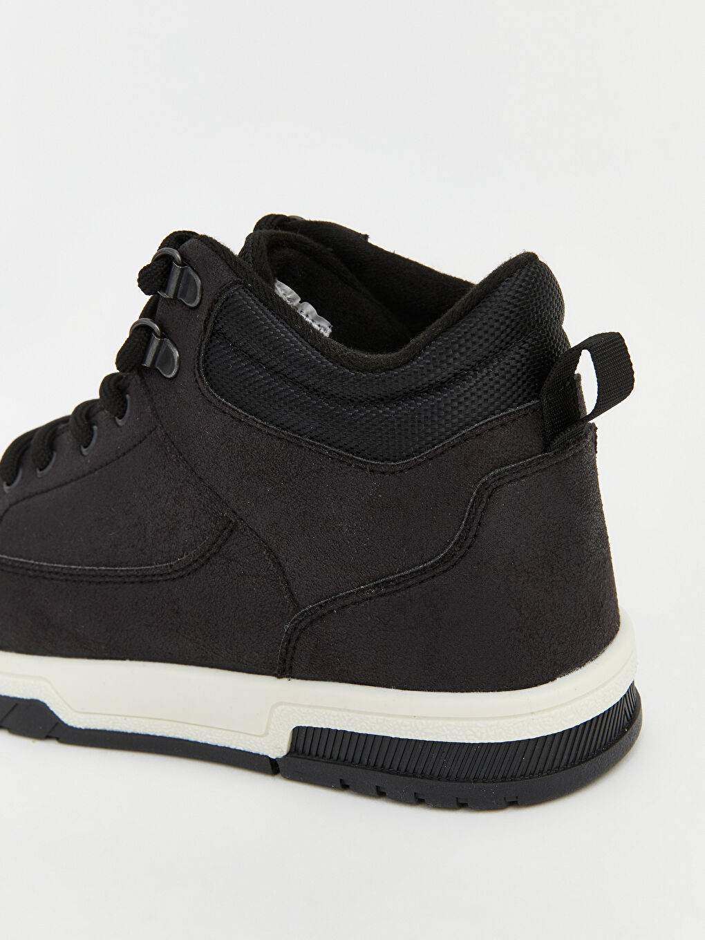 Siyah Bağcıklı Bilek Boy Erkek Çocuk Spor Ayakkabı-4