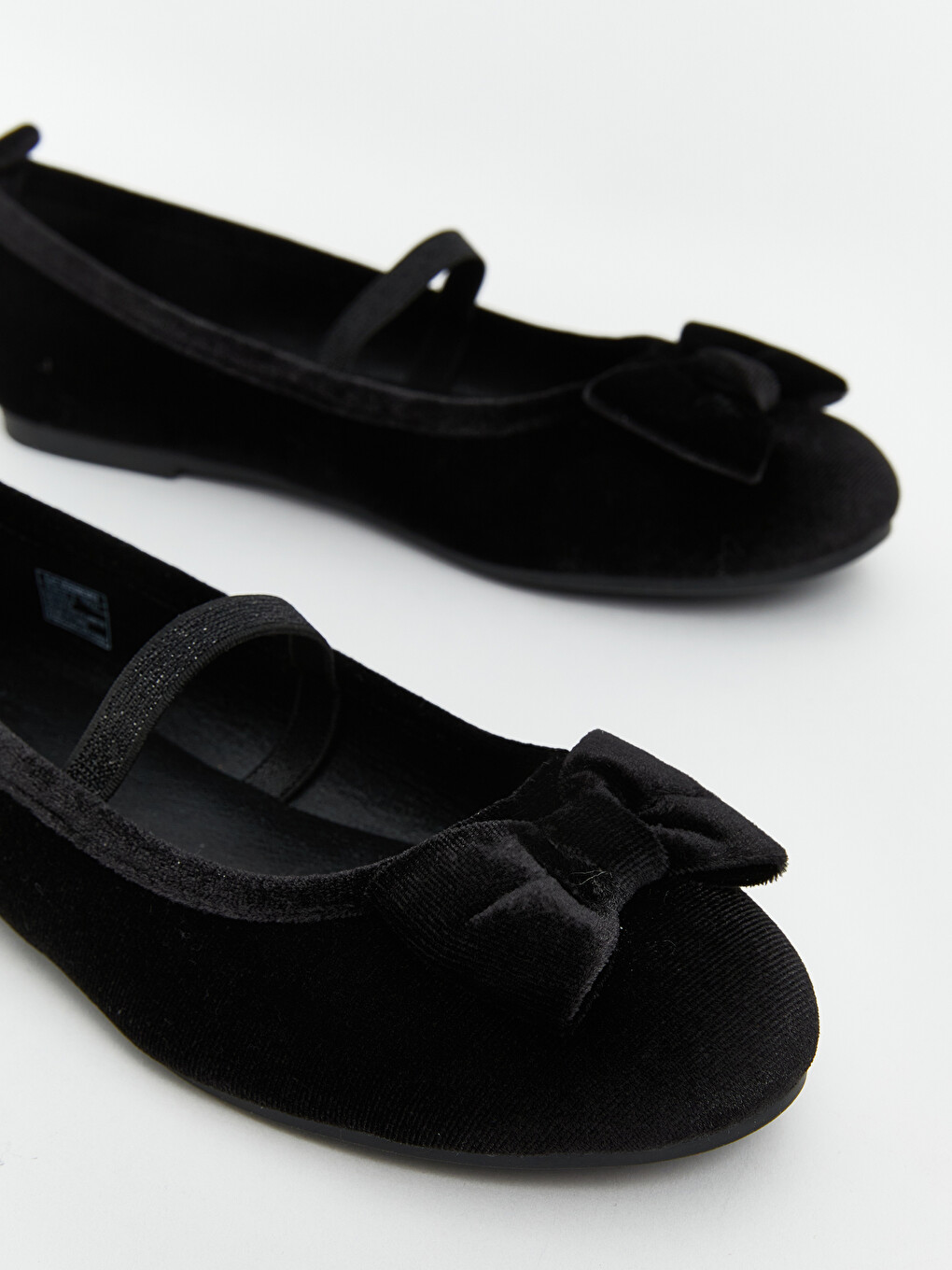 Mädchen Schwarz Ballerinas-2