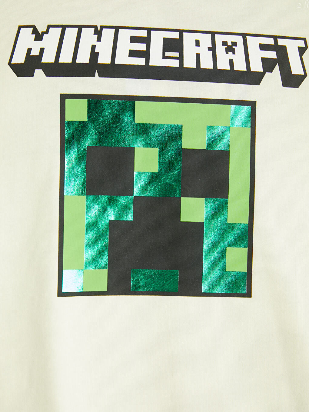 Minecraft Printed Boys' T-Shirt-3