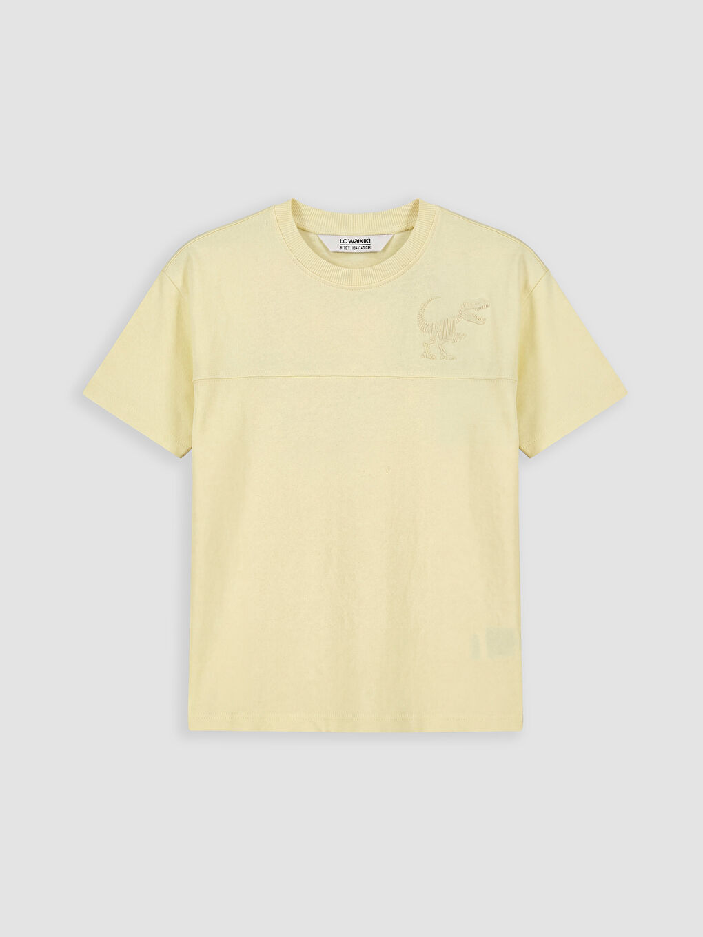 Sarı Nakışlı Erkek Çocuk Tişört