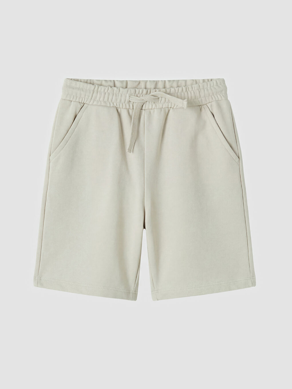 Gri Dinozor Baskılı Erkek Çocuk Tişört ve Şort Takım-2