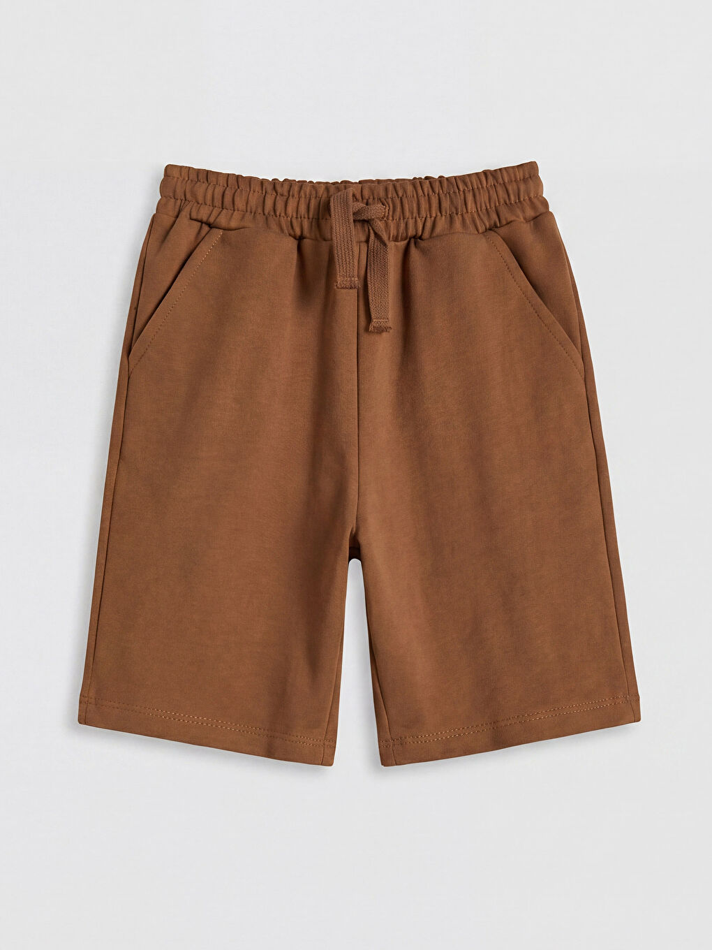 Kahverengi Dinozor Baskılı Erkek Çocuk Tişört ve Şort Takım-3